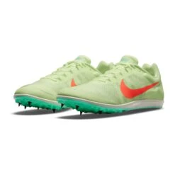 Nike Unisex Zoom Rival D Track Spike - Barely Volt/Hyper Orange/Dynamic Turq - Regular (D) 15 Nike Unisex Zoom Rival D Track Spike - Barely Volt/Hyper Orange/Dynamic Turq - Regular (D) -Optimal Sportswear Store 907566 700 PHCFH001 1500 1