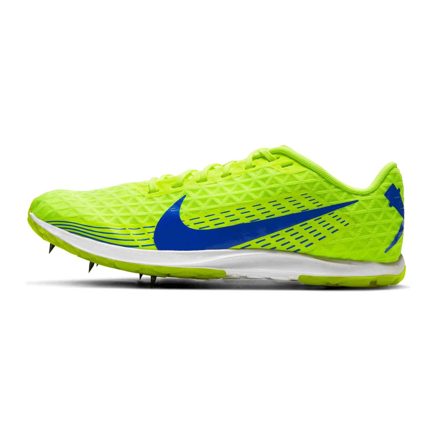 Nike Unisex Zoom Rival XC 2019 Spike - Volt/Racer Blue/White 4 Nike Unisex Zoom Rival XC 2019 Spike - Volt/Racer Blue/White - Image 2