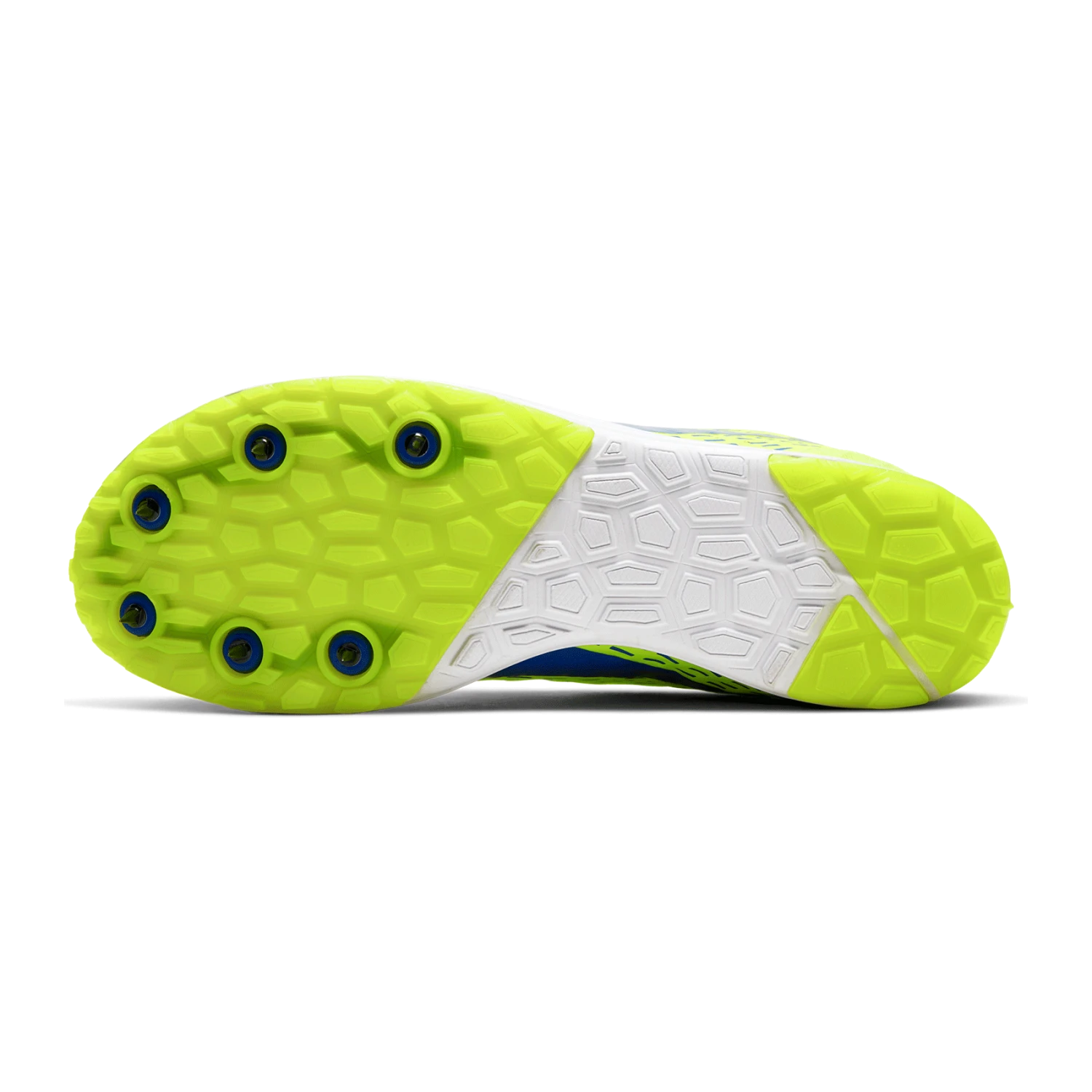 Nike Unisex Zoom Rival XC 2019 Spike - Volt/Racer Blue/White 5 Nike Unisex Zoom Rival XC 2019 Spike - Volt/Racer Blue/White - Image 3