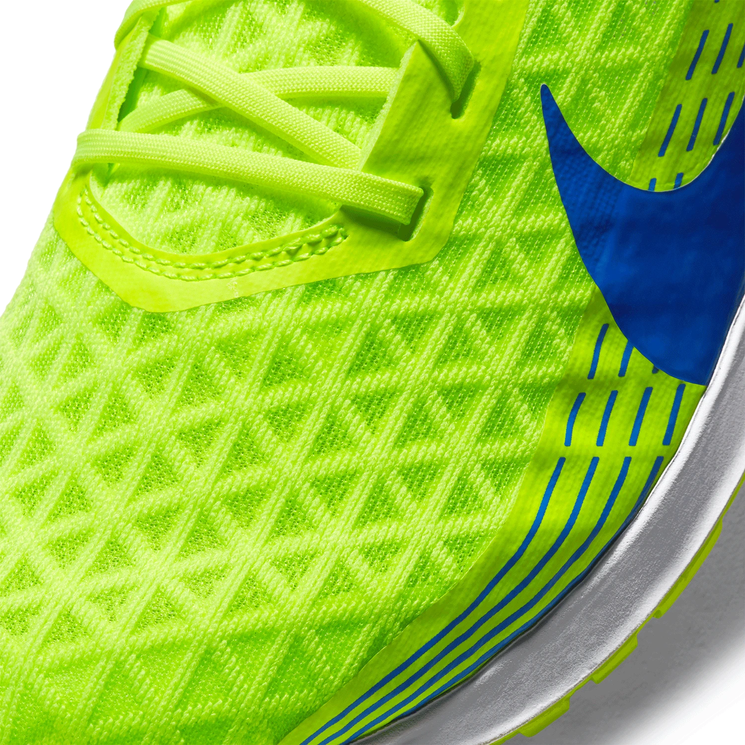 Nike Unisex Zoom Rival XC 2019 Spike - Volt/Racer Blue/White 9 Nike Unisex Zoom Rival XC 2019 Spike - Volt/Racer Blue/White - Image 7