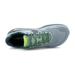 Altra Men's Paradigm 6 Running Shoe - Gray/Lime - Regular (D) -Optimal Sportswear Store AL0A5471 232top