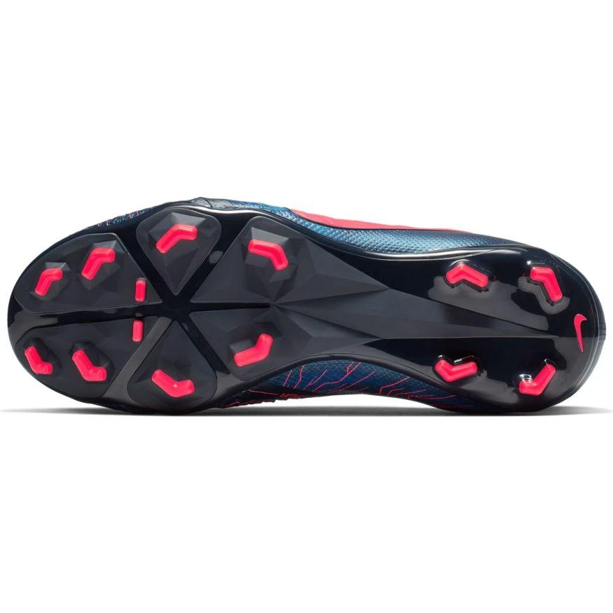 Nike Jr Phantom Venom Elite FG Soccer Cleat - Obsidian/White/Black 5 Nike Jr Phantom Venom Elite FG Soccer Cleat - Obsidian/White/Black - Image 3