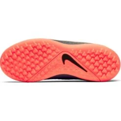 Nike Jr. Phantom Vision Academy Dynamic Fit TF Soccer Cleat - Dark Grey/Black/Bright Mango -Optimal Sportswear Store AO3292 080 PHSUH000
