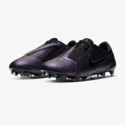 Nike Unisex Phantom Venom Elite FG Soccer Cleat - Black/Black -Optimal Sportswear Store AO7540 010 3