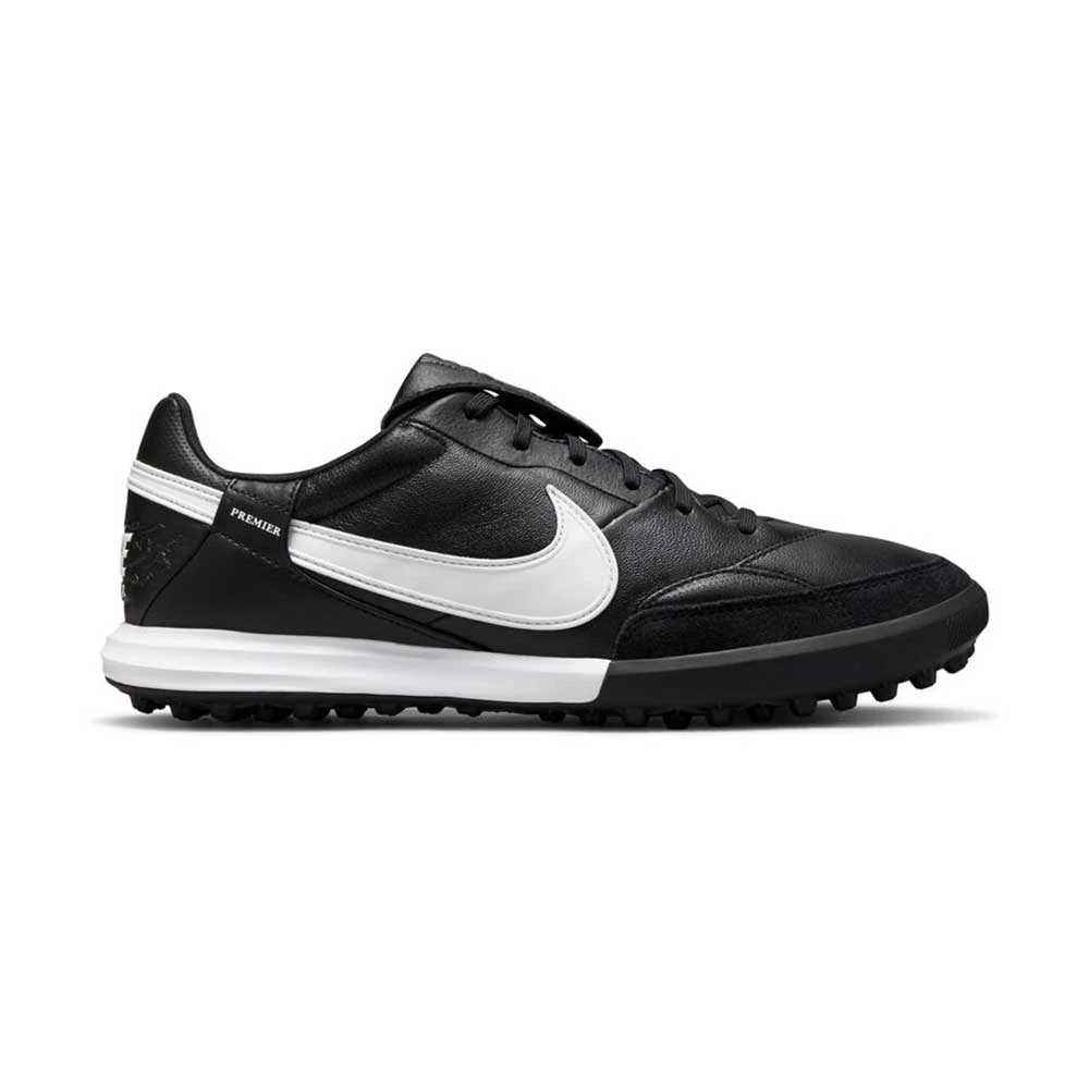 Nike Unisex Premier III TF Soccer Shoe - Black/White 3 Nike Unisex Premier III TF Soccer Shoe - Black/White
