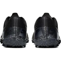 Nike Jr. Mercurial Vapor 13 Academy TF Soccer Cleat - Black/Cool Grey/Metallic Cool Grey -Optimal Sportswear Store AT8145 001 PHCBH000