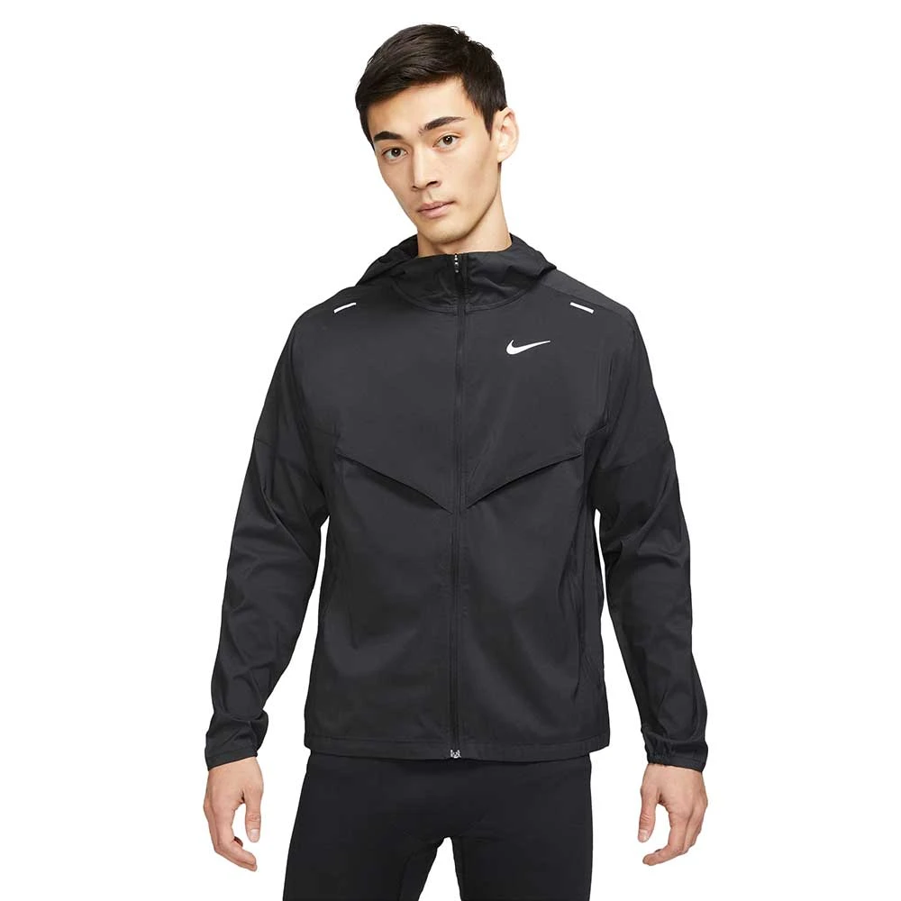 Men's Nike Repel UV Windrunner Jacket - Black 3 Men's Nike Repel UV Windrunner Jacket - Black