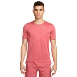 Men's Nike Rise 365 Dri-FIT Short-Sleeve Running Top - Adobe