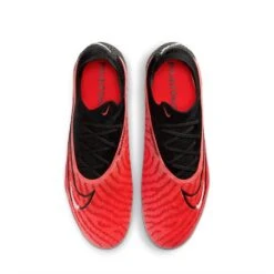 Men's Nike Phantom GX Elite Firm-Ground Soccer Cleats -Bright Crimson/White/University Red/Black - Regular (D) -Optimal Sportswear Store AURORA DC9968 600 PHCTH001 2000