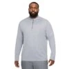 Men's Nike DriFIT Element 1/2 Zip Running Top - Smoke Grey/Grey Fog/Reflective Silver -Optimal Sportswear Store AURORA DD4756 084 PHSYM009 2000