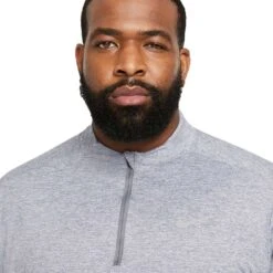 Men's Nike DriFIT Element 1/2 Zip Running Top - Smoke Grey/Grey Fog/Reflective Silver -Optimal Sportswear Store AURORA DD4756 084 PHSYM011 2000
