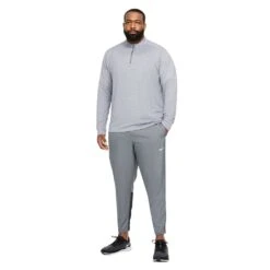 Men's Nike DriFIT Element 1/2 Zip Running Top - Smoke Grey/Grey Fog/Reflective Silver -Optimal Sportswear Store AURORA DD4756 084 PHSYM014 2000