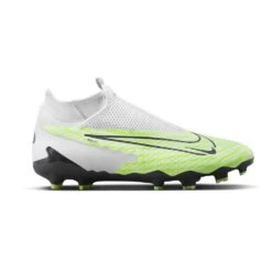 Nike Unisex Phantom GX Academy DF FG/MG Soccer Cleats - Barely Volt/Gridiron - Regular (D)