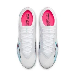 Nike Unisex Zoom Mercurial Vapor 15 Elite FG Soccer Cleats - White/Baltic Blue/Pink Blast - Regular (D) 11 Nike Unisex Zoom Mercurial Vapor 15 Elite FG Soccer Cleats - White/Baltic Blue/Pink Blast - Regular (D) -Optimal Sportswear Store AURORA DJ4978 146 PHCTH001 2000