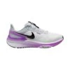 Women's Nike Air Zoom Structure 25 Running Shoe - White/Black-Pure Platinum-Fuchsia Dream- Regular (B) -Optimal Sportswear Store AURORA DJ7884 100 PHSRH000 2000