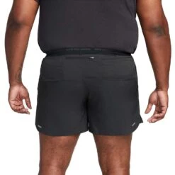 Men's Nike Dri-FIT Stride 5in Short - Black -Optimal Sportswear Store AURORA DM4755 010 PHSYM010 2000