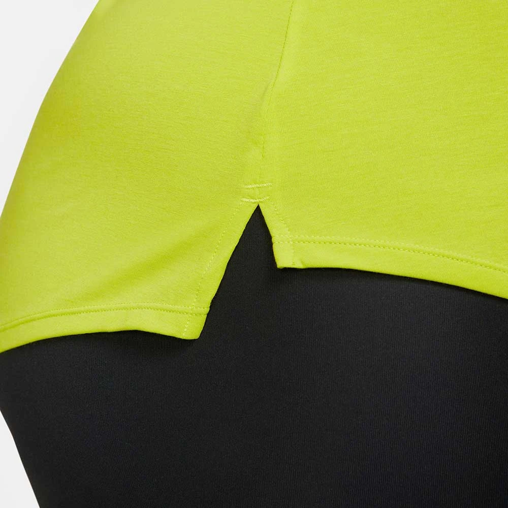 Women's Nike Dri-Fit One Luxe Standard Fit Tank- Bright Cactus 7 Women's Nike Dri-Fit One Luxe Standard Fit Tank- Bright Cactus - Image 5