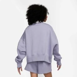 Women's Nike Pheonix Fleece Oversized Crew - Indigo Hazel -Optimal Sportswear Store AURORA DQ5761 519 PHSBM001 2000