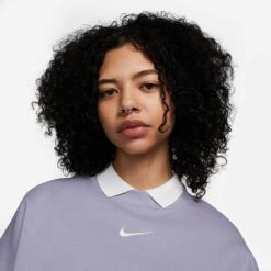 Women's Nike Pheonix Fleece Oversized Crew - Indigo Hazel -Optimal Sportswear Store AURORA DQ5761 519 PHSYM001 2000