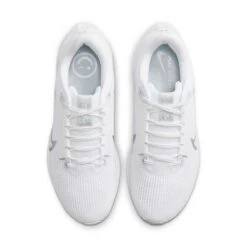 Nike Women's Air Zoom Pegasus 40 Running Shoe- White/Metallic Silver/Pure Platinum- Regular (B) 14 Nike Women's Air Zoom Pegasus 40 Running Shoe- White/Metallic Silver/Pure Platinum- Regular (B) -Optimal Sportswear Store AURORA DV3854 101 PHCTH001 2000