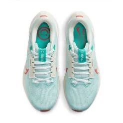 Women's Nike Air Zoom Pegasus 40 Running Shoe - Jade Ice/Picante Red-White-Sea Glass- Regular (B) -Optimal Sportswear Store AURORA DV3854 300 PHCTH001 2000