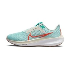 Women's Nike Air Zoom Pegasus 40 Running Shoe - Jade Ice/Picante Red-White-Sea Glass- Regular (B) -Optimal Sportswear Store AURORA DV3854 300 PHSLH000 2000