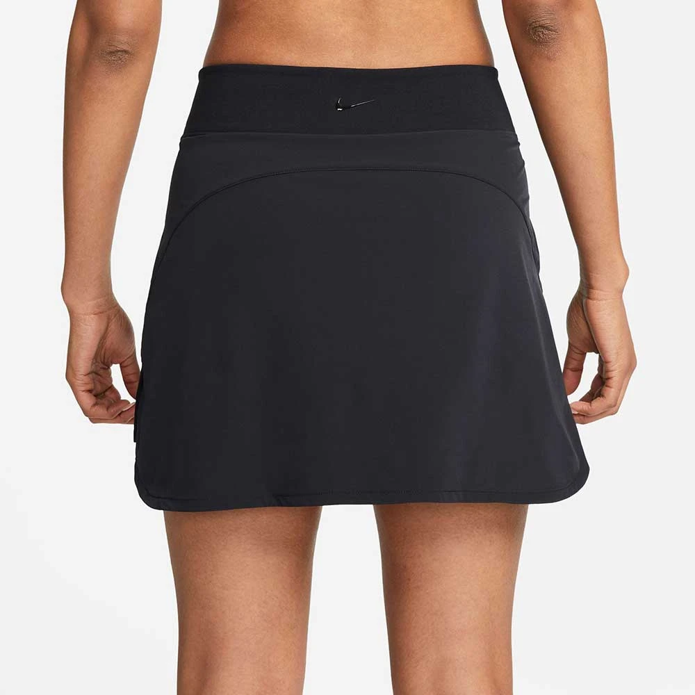 Women's Nike Dri-Fit Bliss Mid Rise 5in Skort -Black 5 Women's Nike Dri-Fit Bliss Mid Rise 5in Skort -Black - Image 3