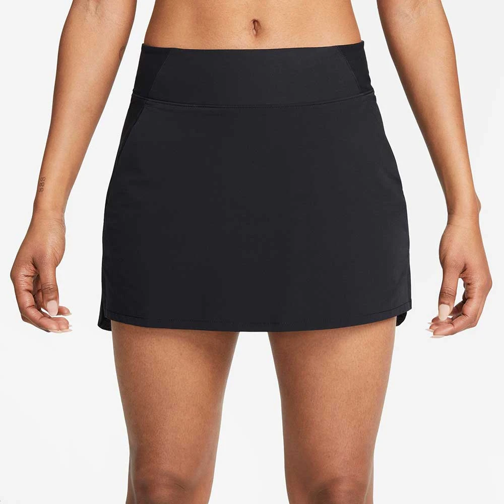 Women's Nike Dri-Fit Bliss Mid Rise 5in Skort -Black 4 Women's Nike Dri-Fit Bliss Mid Rise 5in Skort -Black - Image 2