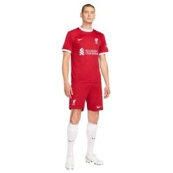 Nike Men's Liverpool FC 2023/24 Stadium Home Jersey - Gym Red/White -Optimal Sportswear Store AURORA DX2692 688 PHSYM007 2000 1