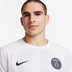Men's Paris Saint-Germain 2023/24 Stadium Away Nike Dri-FIT Soccer Jersey - White/Midnight Navy 11 Men's Paris Saint-Germain 2023/24 Stadium Away Nike Dri-FIT Soccer Jersey - White/Midnight Navy -Optimal Sportswear Store AURORA DX2693 101 PHSYM001 2000