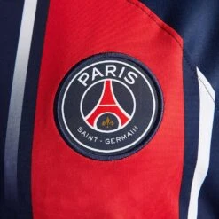 Nike Men's Paris Saint-Germain 2023/24 Stadium Home Dri-FIT Jersey - Midnight Navy/University Red -Optimal Sportswear Store AURORA DX2694 411 PHSYM003 2000