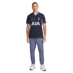 Men's Tottenham Hotspur 2023/24 Stadium Away Nike Dri-FIT Soccer Jersey - Marine/Mystic Navy/Iron Purple/Hologram -Optimal Sportswear Store AURORA DX2700 460 PHSYM005 2000 1