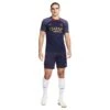 Men's Paris Saint-Germain Strike Nike Dri-FIT Knit Soccer Top- Blackened Blue/Blackened Blue/Team Red/Gold Suede -Optimal Sportswear Store AURORA DX3022 499 PHSYM007 2000