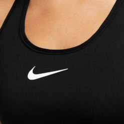Women's Nike Dri-FIT Swoosh High Support Bra - Black -Optimal Sportswear Store AURORA DX6815 010 PHSYM001 2000