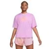Women's Nike Dri-Fit Tee Short Sleeve Trail - Rush Fuchsia/Sundial 2 Women's Nike Dri-Fit Tee Short Sleeve Trail - Rush Fuchsia/Sundial -Optimal Sportswear Store AURORA DX7896 532 PHSFM001 2000 3