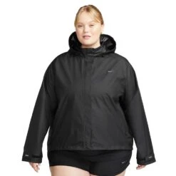 Women's Nike Fast Repel Running Jacket- Black -Optimal Sportswear Store AURORA FB7453 010 PHSFM001 2000