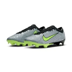 Unisex Nike Zoom Mercurial Vapor 15 Elite XXV FG Soccer Cleats - Metallic Silver/Hyper Pink - Regular (D) -Optimal Sportswear Store AURORA FB8395 060 PHCFH001 2000