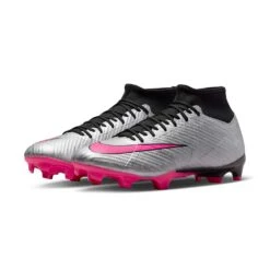Unisex Nike Zoom Mercurial Superfly 9 Academy XXV MG Soccer Cleats - Metallic Silver/Hyper Pink -Optimal Sportswear Store AURORA FB8402 060 PHCFH001 2000