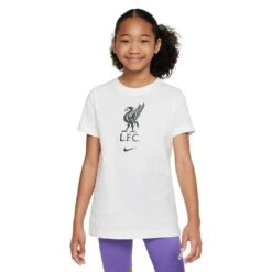 Nike Youth LFC Crest Tee - White