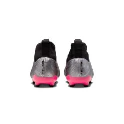 Nike Jr. Zoom Mercurial Superfly 9 Academy XXV MG Soccer Cleats- Metallic Silver/Hyper Pink- Regular (D) -Optimal Sportswear Store AURORA FJ2032 060 PHCBH000 2000