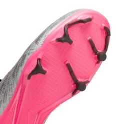 Youth Nike Jr. Zoom Mercurial Superfly 9 Pro XXV FG Soccer Cleats - Metallic Silver/Hyper Pink - Regular (D) -Optimal Sportswear Store AURORA FJ2034 060 PHSUD001 2000 1