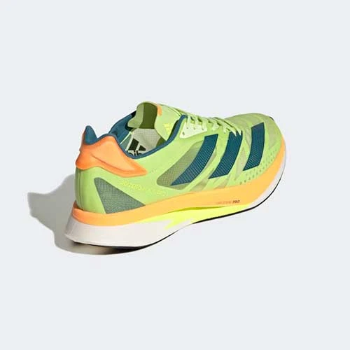 ADIDAS Unisex ADIZERO Adios Pro 2 - Pulse Lime/Real Teal/Flash Orange-Regular (D) 5 ADIDAS Unisex ADIZERO Adios Pro 2 - Pulse Lime/Real Teal/Flash Orange-Regular (D) - Image 3