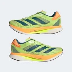 ADIDAS Unisex ADIZERO Adios Pro 2 - Pulse Lime/Real Teal/Flash Orange-Regular (D) 15 ADIDAS Unisex ADIZERO Adios Pro 2 - Pulse Lime/Real Teal/Flash Orange-Regular (D) -Optimal Sportswear Store Adizero Adios Pro 2.0 Shoes Green GX3124 09 standard