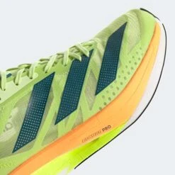 ADIDAS Unisex ADIZERO Adios Pro 2 - Pulse Lime/Real Teal/Flash Orange-Regular (D) 16 ADIDAS Unisex ADIZERO Adios Pro 2 - Pulse Lime/Real Teal/Flash Orange-Regular (D) -Optimal Sportswear Store Adizero Adios Pro 2.0 Shoes Green GX3124 41 detail