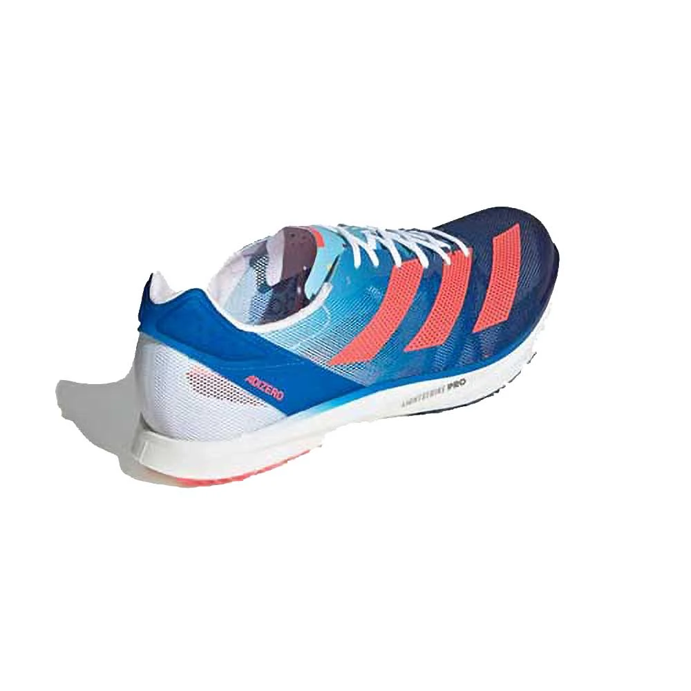ADIDAS Unisex ADIZERO Avanti TYO Track Spike - Legacy Indigo/Turbo/ Blue Rush-Regular (D) 5 ADIDAS Unisex ADIZERO Avanti TYO Track Spike - Legacy Indigo/Turbo/ Blue Rush-Regular (D) - Image 3