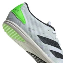 ADIDAS Unisex AdiZERO XC Spikes - Cloud White/Night Metallic/Solar Green - Regular (D) -Optimal Sportswear Store Adizero XC Spikes White GX6681 41 detail
