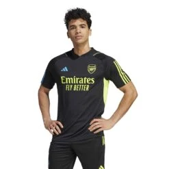 ADIDAS Men's AFC Tiro Training Jersey - Black 12 ADIDAS Men's AFC Tiro Training Jersey - Black -Optimal Sportswear Store Arsenal Tiro 23 Training Jersey Black HZ2181 21 model