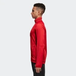 ADIDAS Men's Tiro 17 Training Jacket - Power Red/Black/White -Optimal Sportswear Store BQ8196 1