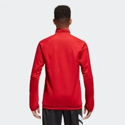 ADIDAS Men's Tiro 17 Training Jacket - Power Red/Black/White -Optimal Sportswear Store BQ8196 2