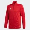 ADIDAS Men's Tiro 17 Training Jacket - Power Red/Black/White